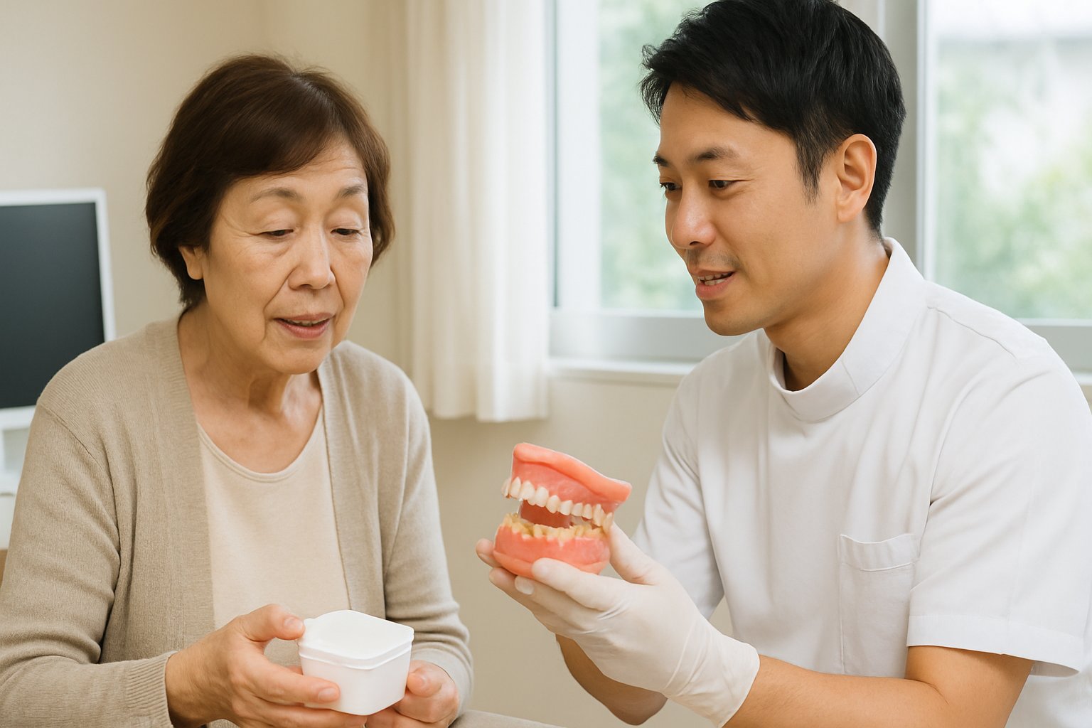 義歯の長期メンテナンスと定期チェックで守る口腔の健康