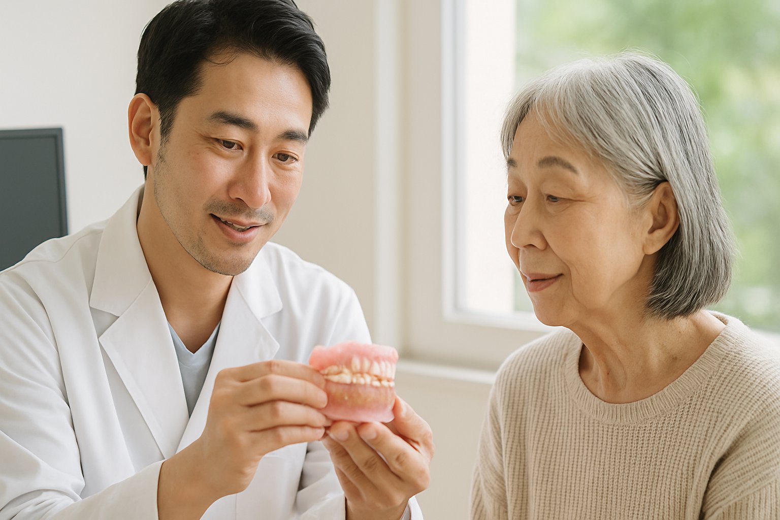 義歯の長期メンテナンスと定期チェックで守る口腔健康