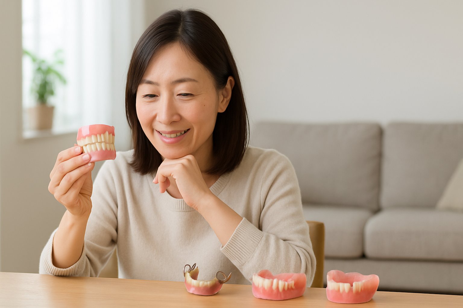 義歯の素材別比較とやさしい選び方ガイド｜東郷町